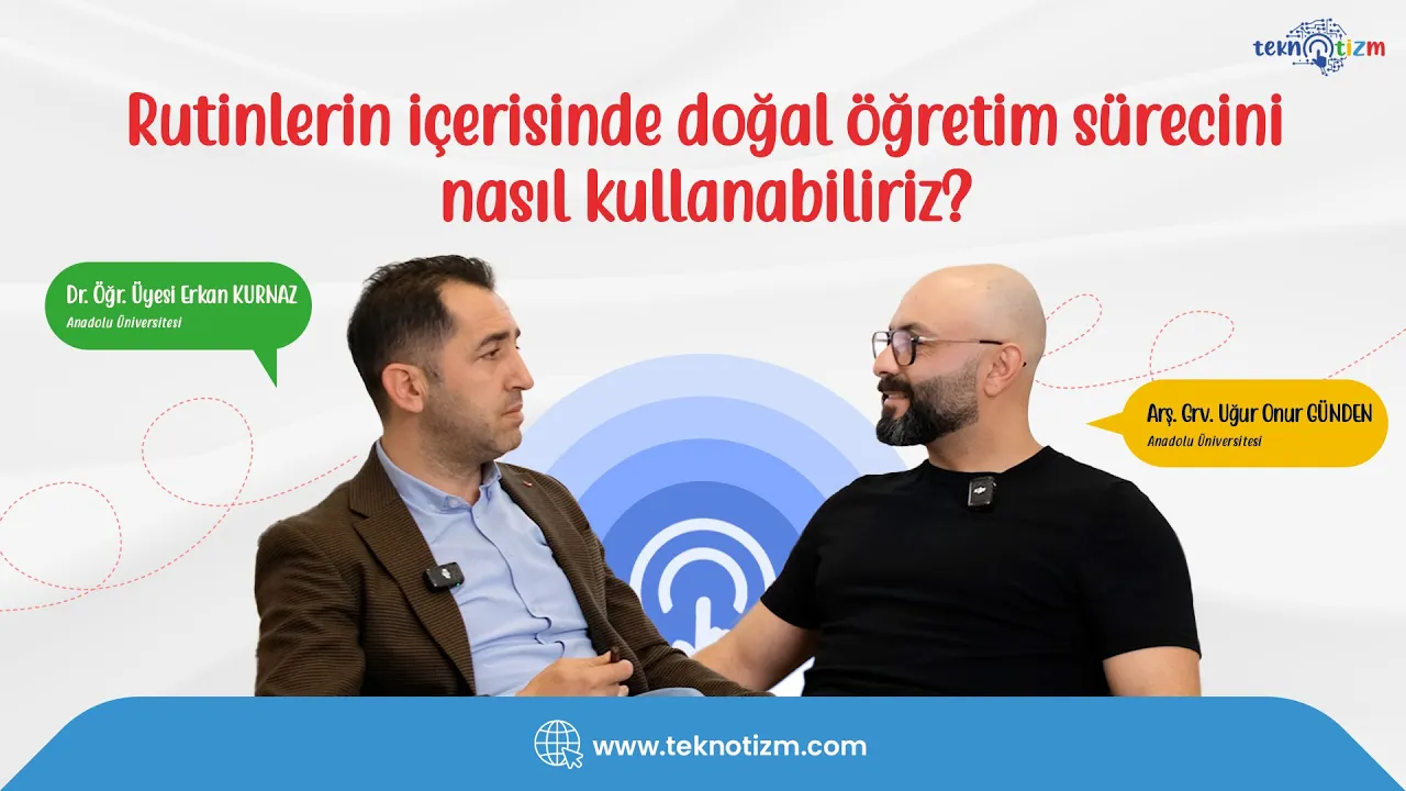 Rutinlerin içerisinde doğal öğretim sürecini nasıl kullanabiliriz?